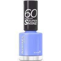 Rimmel London 60 Seconds Super Shine Nail Polish in Blue Breeze | Size: 8ml
