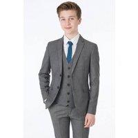 Vivaki Boy's 5 Piece Grey Slim Suit | Size: 12-18 m