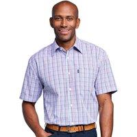 Chums Men's Champion Poole Check Shirt in Red | Size: 2XL