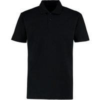 Kustom Kit Men's Polo Shirt in Black | Size: 5XL