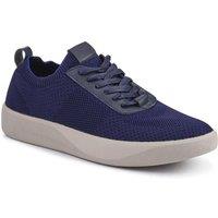 Pavers Men's Breathable Chunky-Soled Lace-Ups in Navy | Size: 7