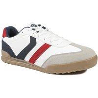 Pavers Men's Wide Fit Memory Foam Lace Up Trainers | Size: 10