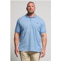BadRhino Men's Jacquard Polo Shirt in Light Blue | Size: 3XL