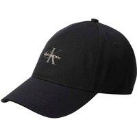Calvin Klein Men's Monologo Printed Baseball Cap Black