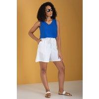 Klass. Women's Pull On Shorts in White | Size: Small