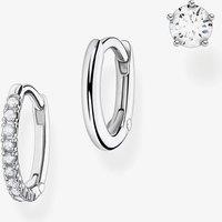 THOMAS SABO Women's Silver 12mm Single Hoop Earring CR660-001-21