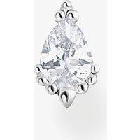 THOMAS SABO Women's Single Ice Crystal Stud Earring H2259-051-14 in Silver