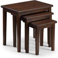 Cheshire Inverlochy Nest Of Tables in Mahogany in Dark Brown