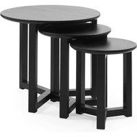 Cheshire Nordvik Nest Of 3 Tables in Black
