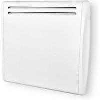MYLEK Ceramic Slim Electric Panel Heater with 24/7 Timer IP24 Rated 1kW in White