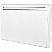 MYLEK Ceramic Slim Electric Panel Heater with 24/7 Timer IP24 Rated 1.5kW in White