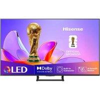 Hisense 55 inch TV - 55A7QTUK - QLED Smart TV 4K 60 Hz -QLED Colour - Dolby Atmos - Built-in subwoofer in Black