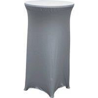 EONLION 1xWhite Stretch Cocktail Bar Fitted Table Cloth Cover Decorative in White