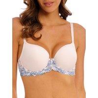 Wacoal Women's Embrace Lace Contour Bra in Blue | Size: 38E