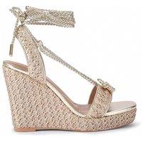 Carvela Women's 'Marina High Wedge' Sandals in Gold | Size: 8
