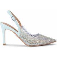 Carvela Women's 'Positano Vinyl Sling Back' Heels in Turquoise | Size: 4