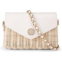Carvela Women's 'Mariana Mini Basket' Bag in Cream