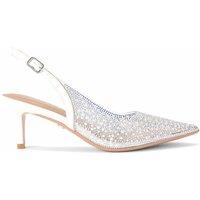 Carvela Women's 'Positano Pearl Sling Low' Heels in White | Size: 4