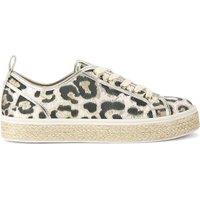 Carvela Women's 'Sorano Sneaker' Fabric Trainers in Gold | Size: 3