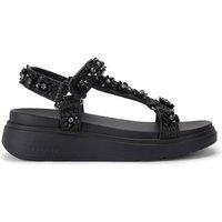 Carvela Women's 'Novara Flatform Sandal' Sandals in Black | Size: 7