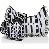 STEVE MADDEN Women's 'Visual Bag Black' Fabric in Black