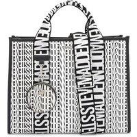 STEVE MADDEN Women's 'Optic Bag Black' Fabric in Black