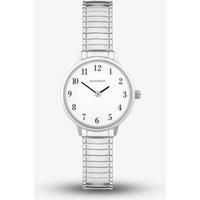 Sekonda Women's Easy Reader Silver Expandable Watch 30131 in White
