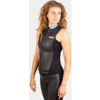Alpkit Women's Element wetsuit vest front zip wetsuit vest in Black | Size: 18