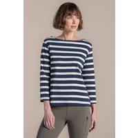 Craghoppers Women's Pavey Long Sleeved Top in Blue | Size: 8