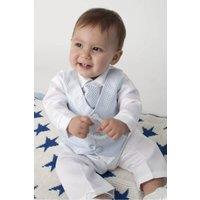 Vivaki Boy's 4 Piece Christening Suit in Blue | Size: 3-6 m