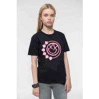Blink 182 Six Arrow Smile T-Shirt in Black | Size: 11-12 Years