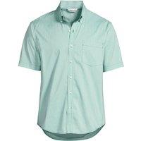 Lands' End Men's Short Sleeve Buttondown Ultimate Shirt in Green | Size: Medium