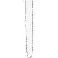 Fred Bennett Men's Stainless Steel Diamond Cut Curb Chain N3122 in Silver | Size: 51 cm