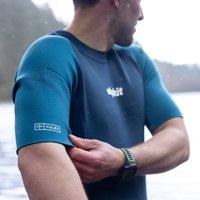 Alpkit Men's Tarka Wetsuit Natural rubber active shorty wetsuit in Blue | Size: Medium Tall