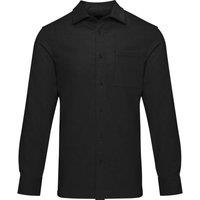 Elevate NXT Men's Alum Silhouette Corduroy Shirt in Black | Size: 2XS
