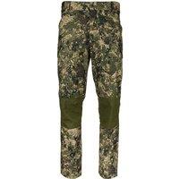 Jack Pyke Men's Softshell Digital Camo Waterproof Trousers in Dark Green | Size: Large