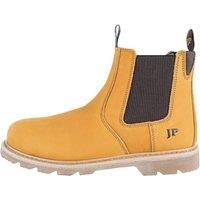 Jack Pyke Men's Leather Safety Dealer Boots in Pale Orange | Size: 12