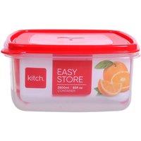 Bedsland Kitch EasyStore 2.5L Square Container Food Storage Solution in Red