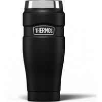 Thermos Stainless King 470ml Vacuum Insulated Travel Tumbler - Matt Black