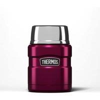 Thermos Stainless King 470ml Insulated Food Flask - Raspberry