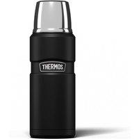 Thermos Stainless King 470ml Vacuum Flask with Serving Cup - Matt Black
