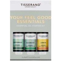 Tisserand Aromatherapy Your Feel Good Essentials Kit in Clear