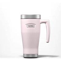 Thermos Icon Series Stainless Steel Travel Mug 470ml - Peony Pink