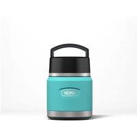 Thermos Icon Series 355ml Food Flask with Handel - Aqua Blue in Teal