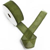 KDMD Natural Texture Ribbon 38mm x 20m - Xmas Green