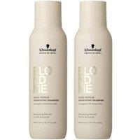 Schwarzkopf Blondme Bond Repair Nourishing Shampoo in Beige