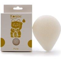 KDMD Teardrop Konjac Sponge - Natural - Sensitive skin in White