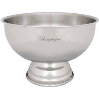 Rink Drink Stainless Steel Champagne Ice Bucket - 35cm - Engraved in Silver