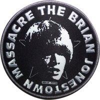 The Brian Jonestown Massacre Circle Face Black Woven Patch