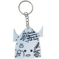 Reeves And Mortimer RM 25 Years Keyring in White